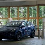 Tesla 港島東藍灣廣場第 50 個 V3 超級充電站正式啟用