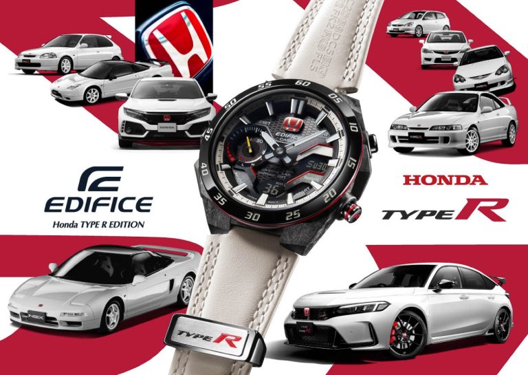 Casio X Honda 推出 EDIFICE Honda TYPE R Edition