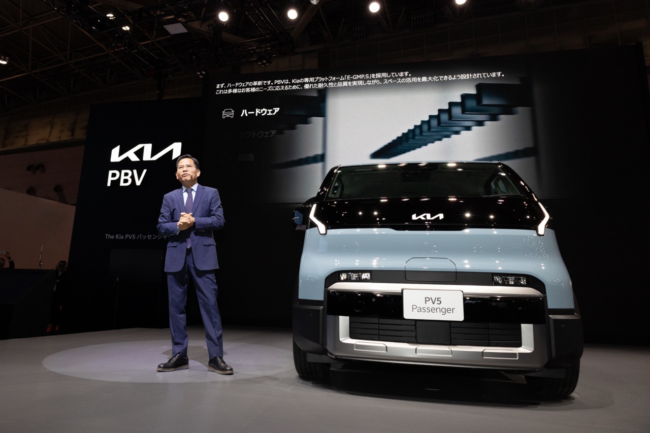 Kia PV5 正式登陸日本!續航力 528 km