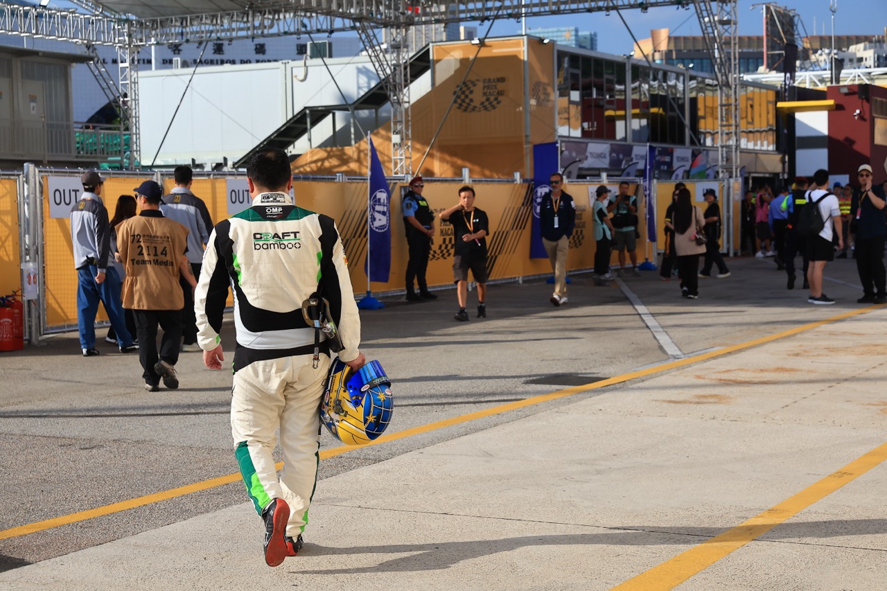 香港賽車運動員歐陽若曦完成職業生涯最後一個比賽日