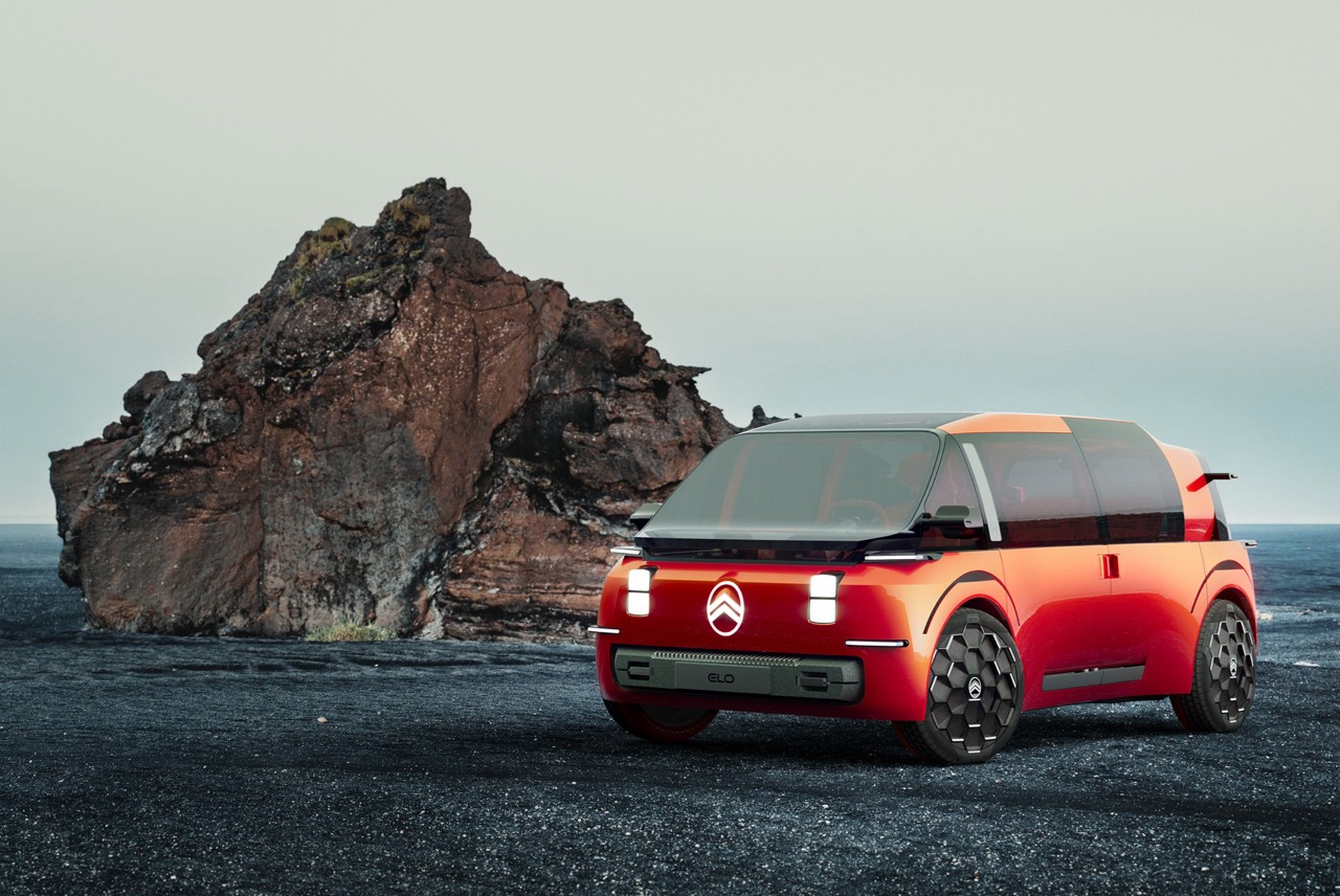 Citroen ELO 概念車化身「行走月球車」