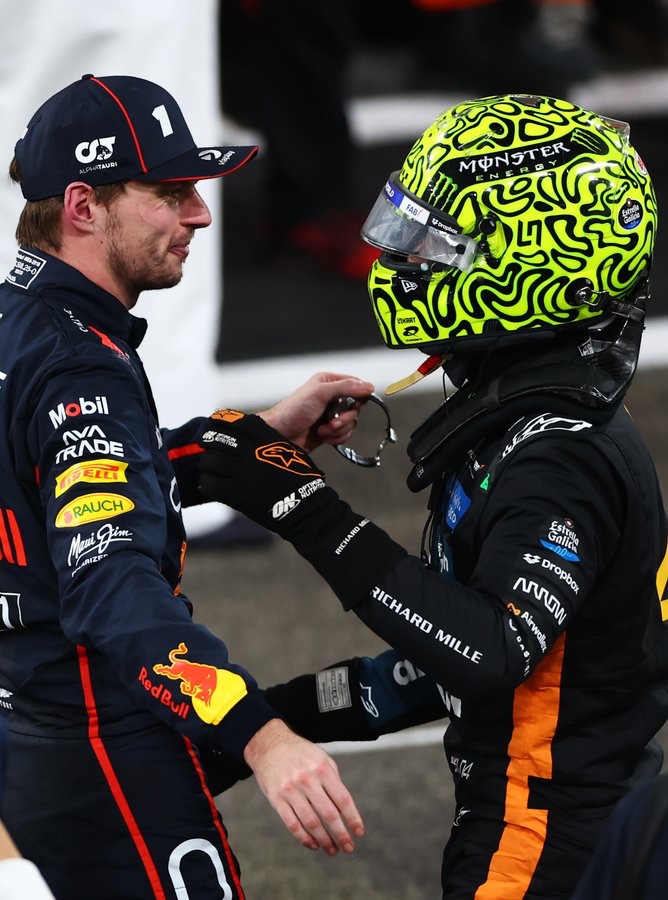 世紀激戰!兩分險勝 Max Verstappen 驚濤駭浪中 Lando Norris 阿布扎比首度封王