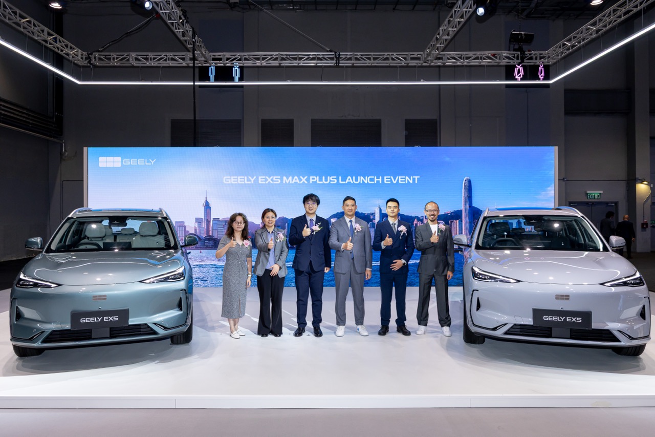 吉利 EX5 Max Plus 挾 550km 續航力抵港