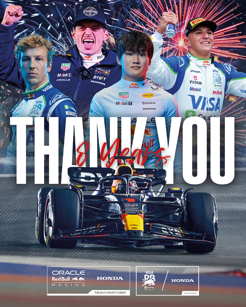 72 勝的傳奇終章!Honda 正式告別 Red Bull 王朝 F1 引擎格局全面洗牌