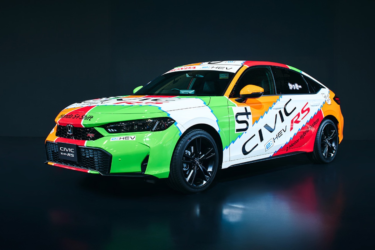Civic e:HEV RS Prototype 擁有S+ Shift 技術加持