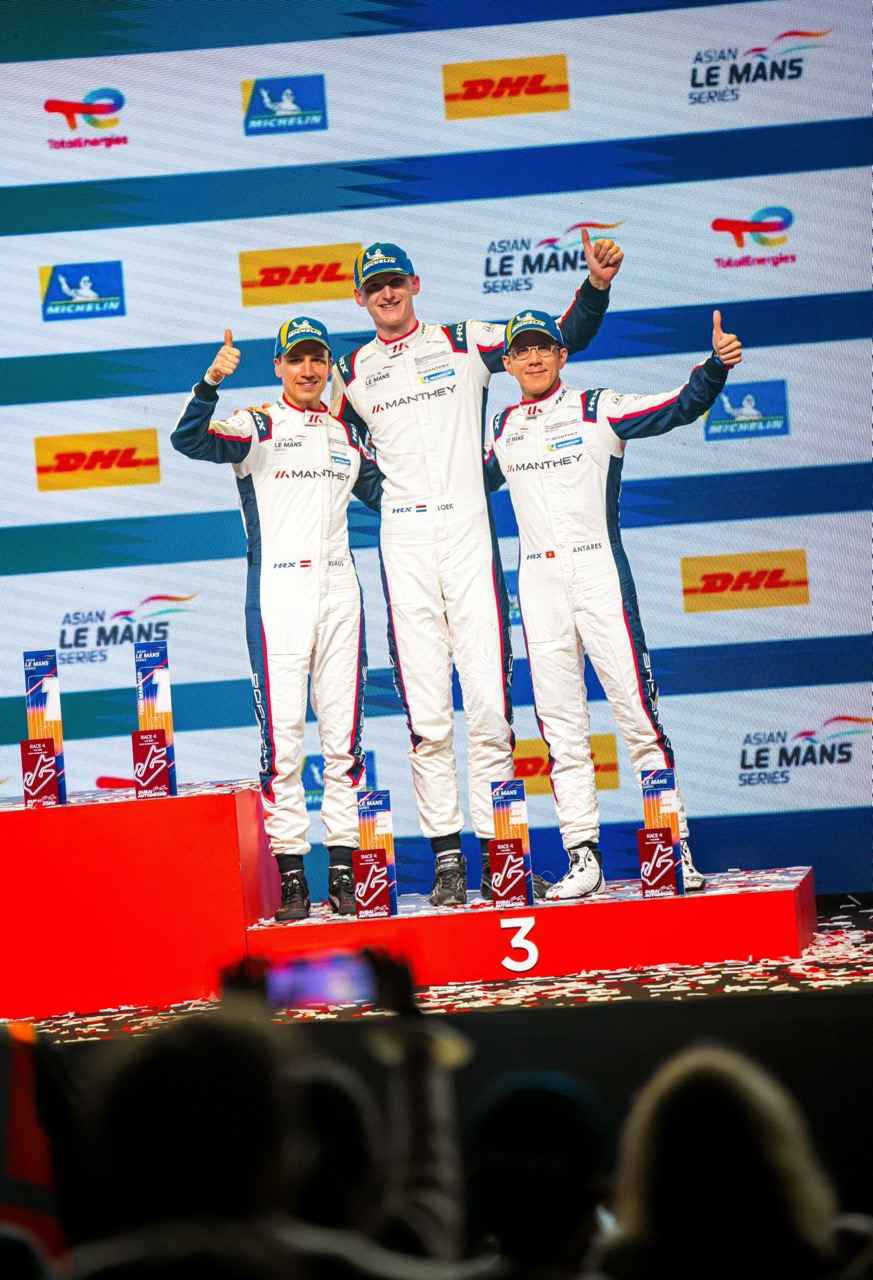 香港車手區天駿杜拜雙賽報捷!兩度登上亞州利曼賽頒獎台