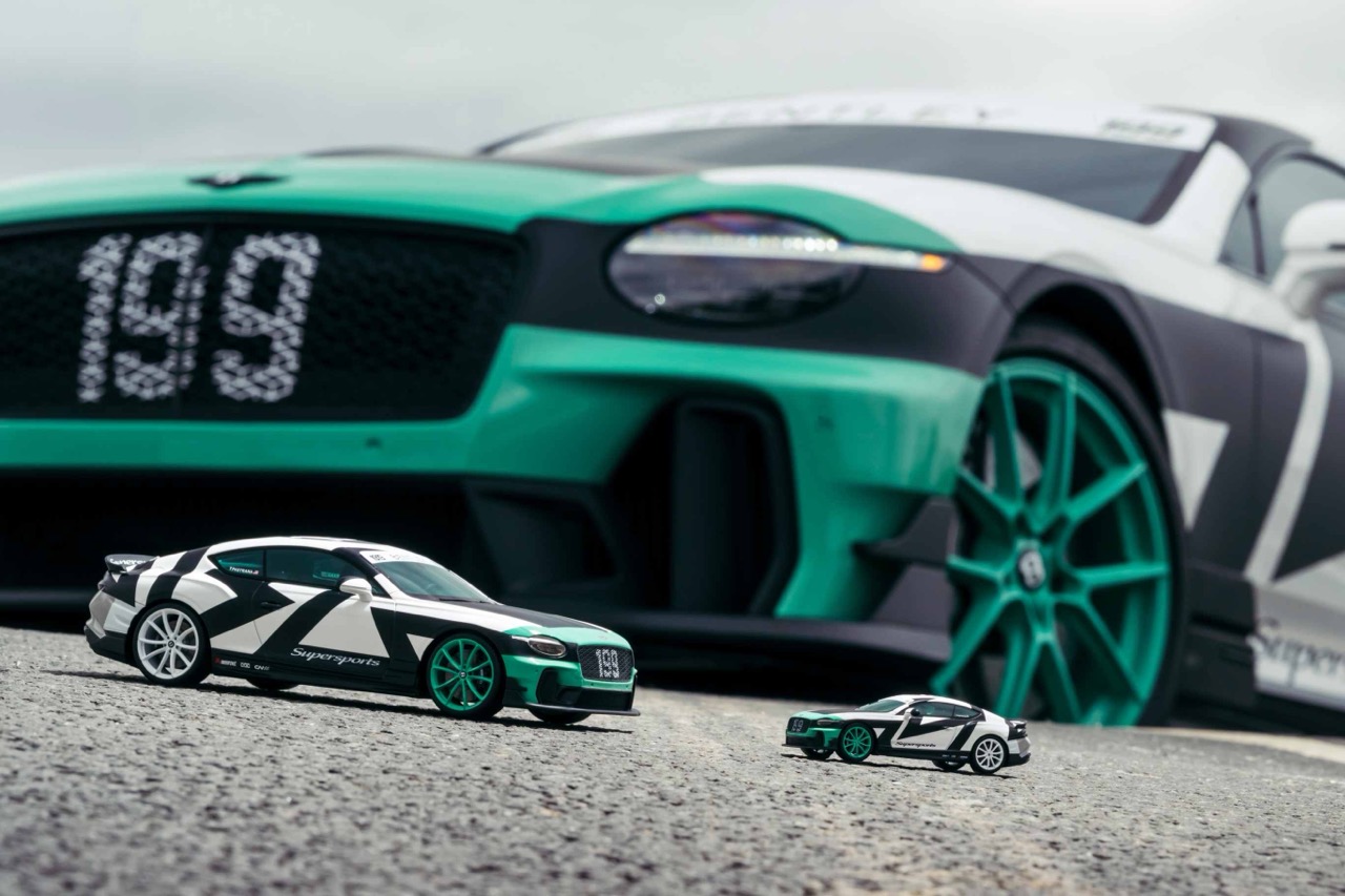 賓利 Bentley Supersports 暴力美學縮小化:Travis Pastrana 聯乘「FULL SEND」限量模型系列登場