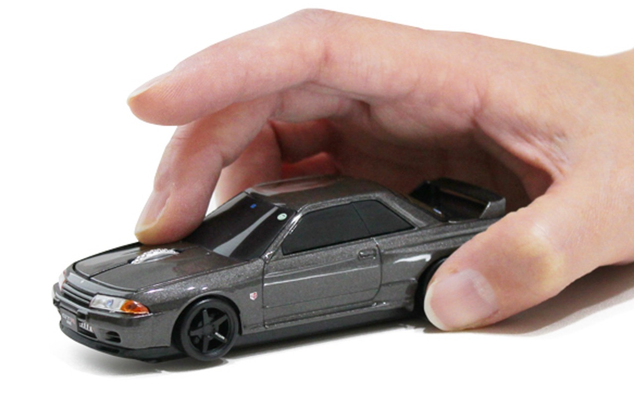 經典日產 Skyline GT-R BNR32 藍牙滑鼠神級還原