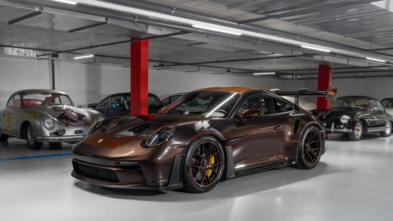 保時捷極罕 Macadamiametallic 咖啡色 911 GT3 RS 顛覆改裝界傳統