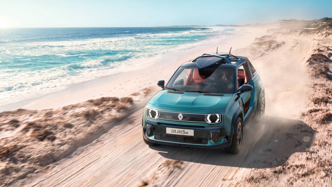 Renault 4 JP4x4 Concept 雙電機四驅注入復刻冒險靈魂