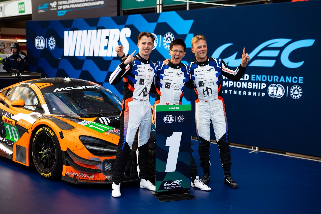 區天駿比利時 WEC 登頂!成首位奪世錦賽分站冠軍香港車手
