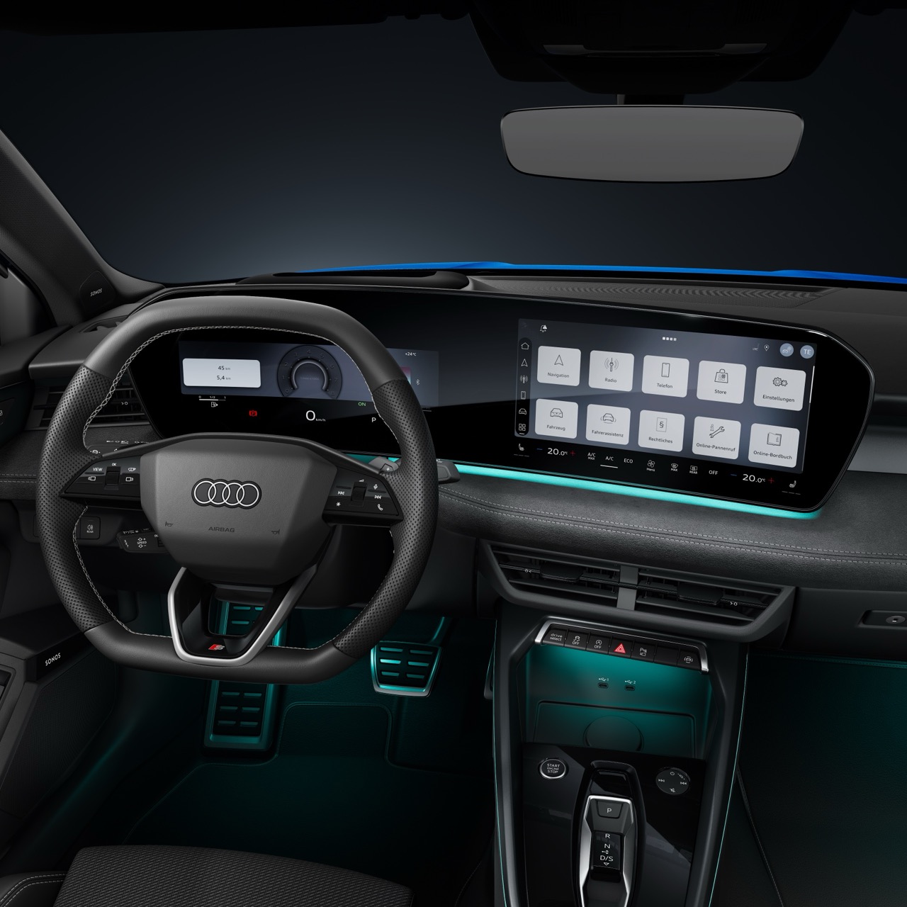 Auudi 全新 A3 超進化科技座艙與智能泊車曝光