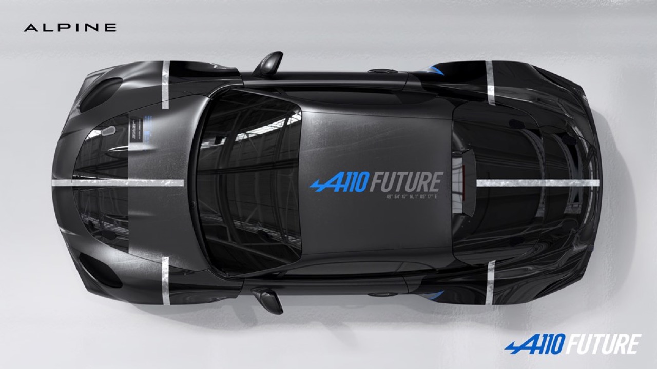 Alpine A110 Future 原型車曝光