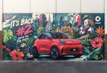 經典雙座靈魂驚世復活!smart #2 全球壁畫巡展霸氣預告巴黎車展震撼首發