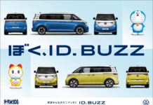 百寶袋與復古電車破天荒交融 VW ID. Buzz 聯乘多啦A夢震撼日本市場