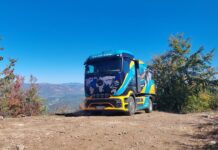 平治 eActros 600 改裝露營車征服歐亞大陸