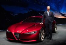 Alfa Romeo Cuorerosso 流動岩漿般的 V6 油電概念車
